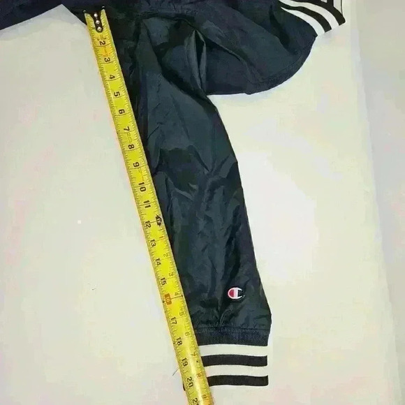 Champion Navy and White Windbreaker Jacket Men's Size Large - Picture 9 of 9